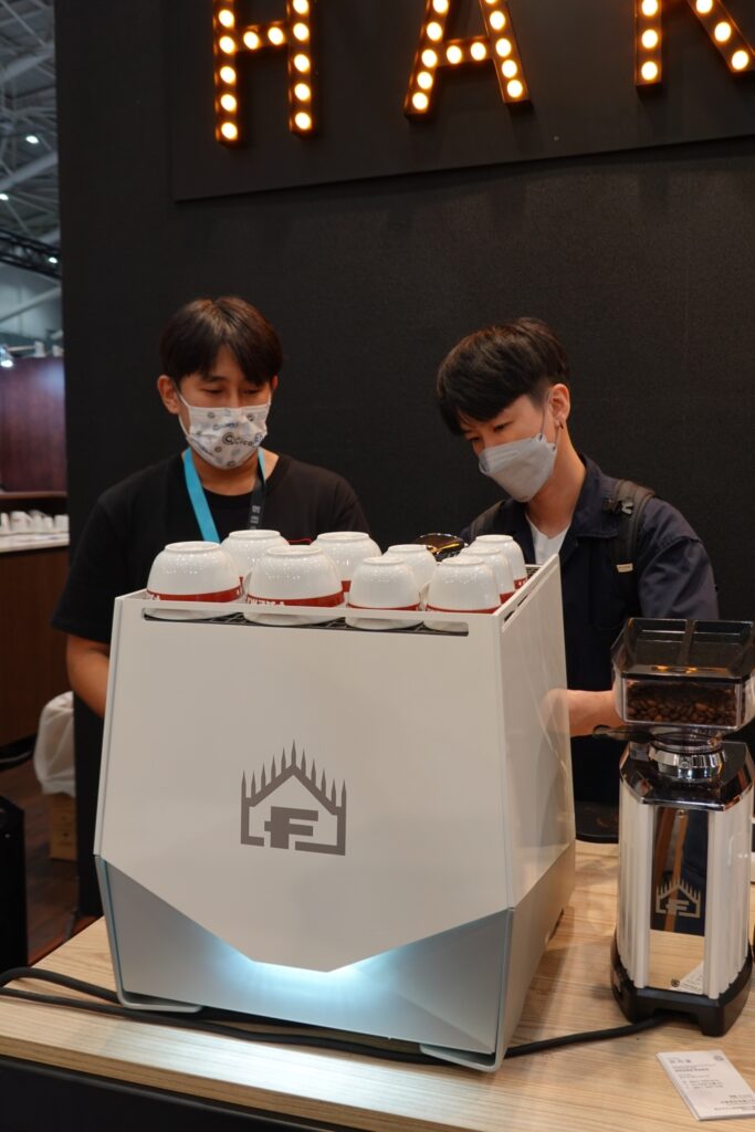 CicaPro自家於2022台灣國際咖啡展-最新咖啡科技與精品咖啡分享 Faemina咖啡機