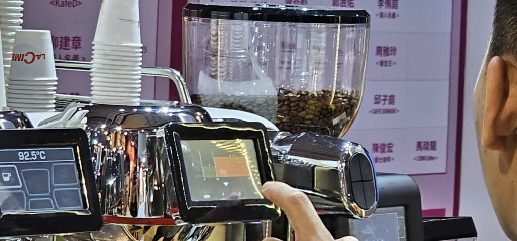 台中咖啡展自家公司LaCimbali M200 profile 變壓系統操作說明